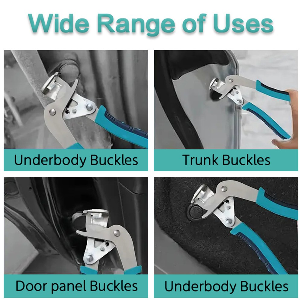 Car Clip Removal Pliers Trim Door Panel Fastener Remover Lever Disassembly Tool