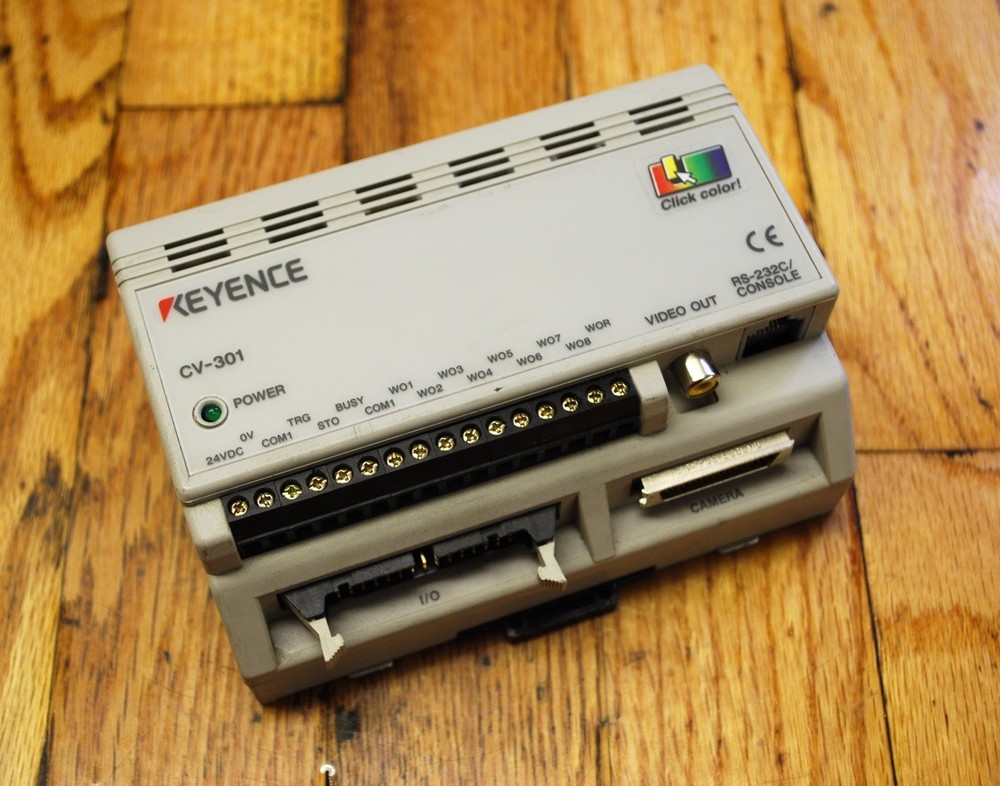 Keyence CV-301 Machine Vision Controller RS-232C - USED