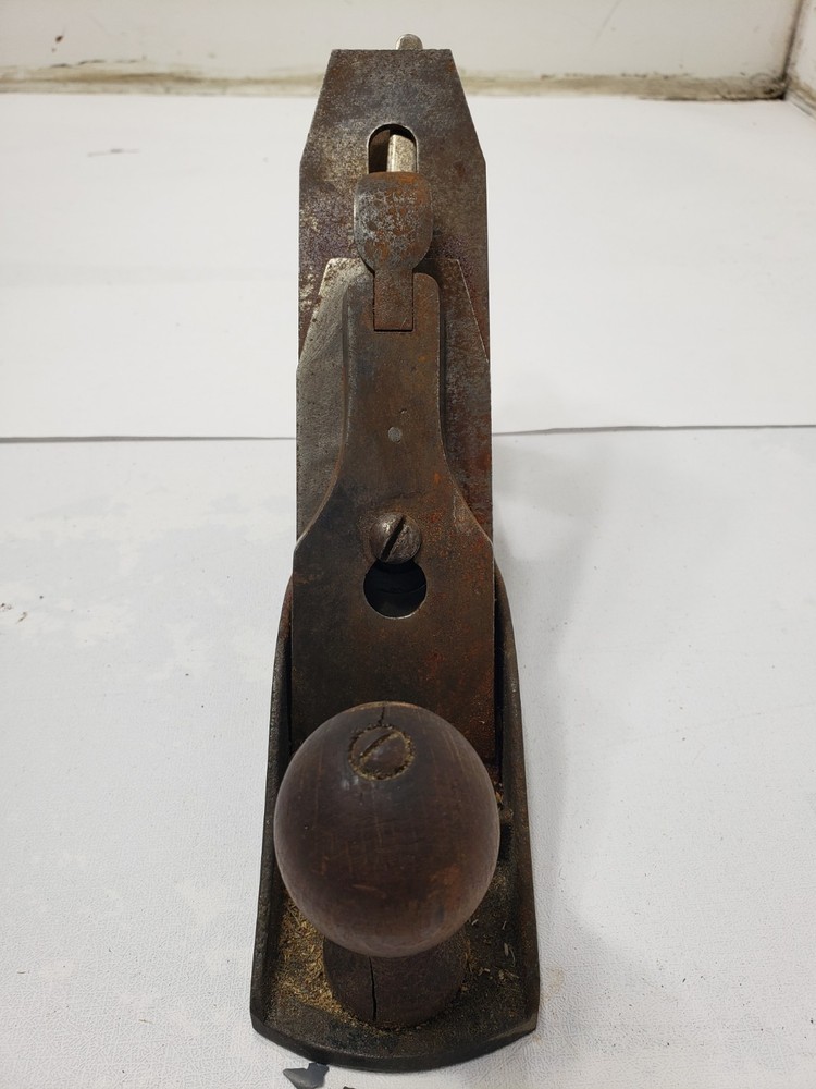 Vintage No. 3 Bench Plane Bailey Pattern Woodworking Tool Complete Iron