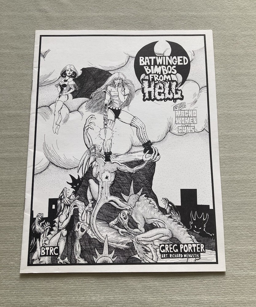 Greg Porter Sci-Fi Game Batwinged Bimbos From Hell 2nd Edition Unpunched