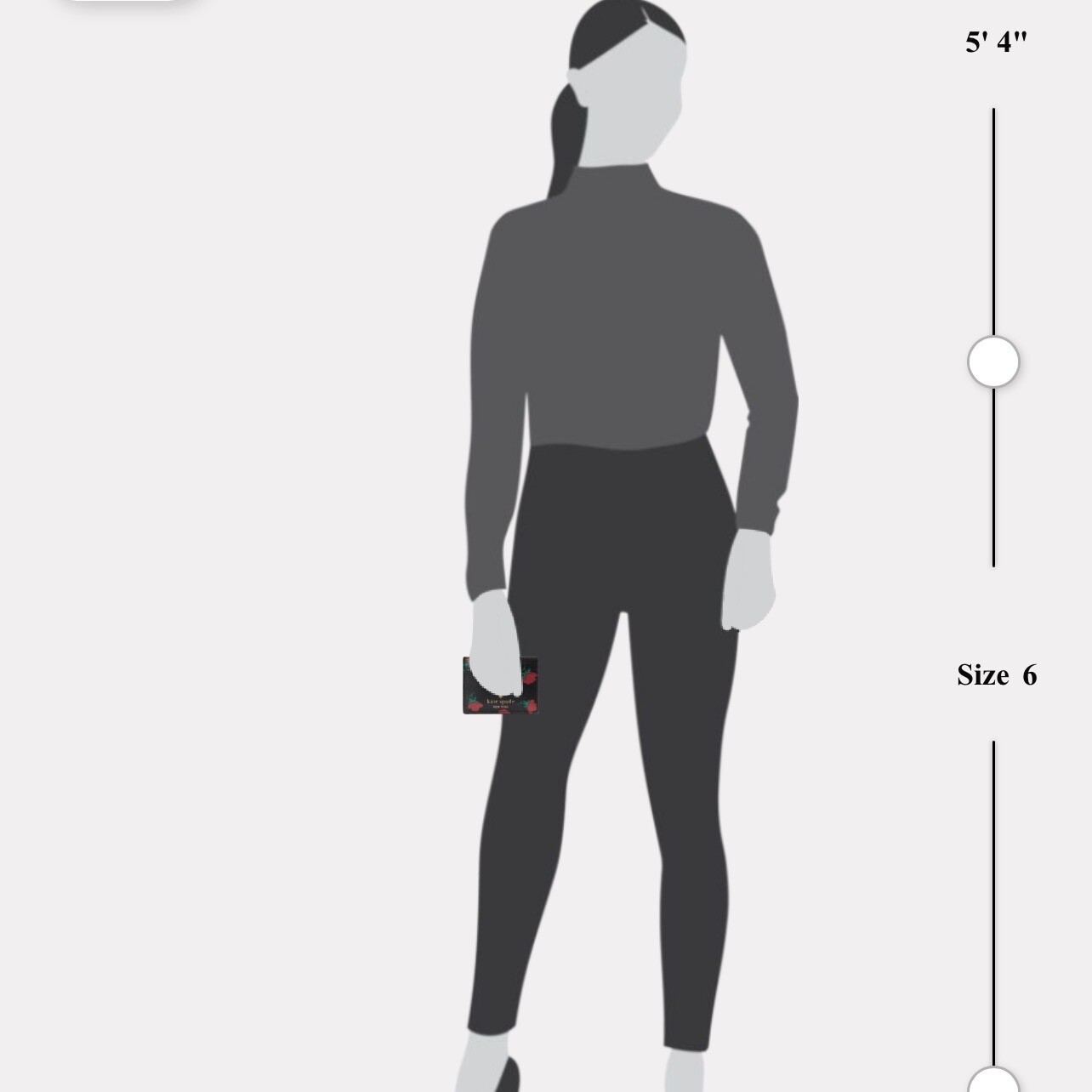 Disney X Kate Spade New York Madison Rose Toss Printed Slim Card Holder KE995