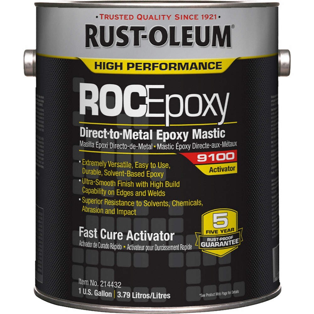 RUST-OLEUM 214432 Fast Cure Epoxy Activator,Clear,1gal,Can 2NU65