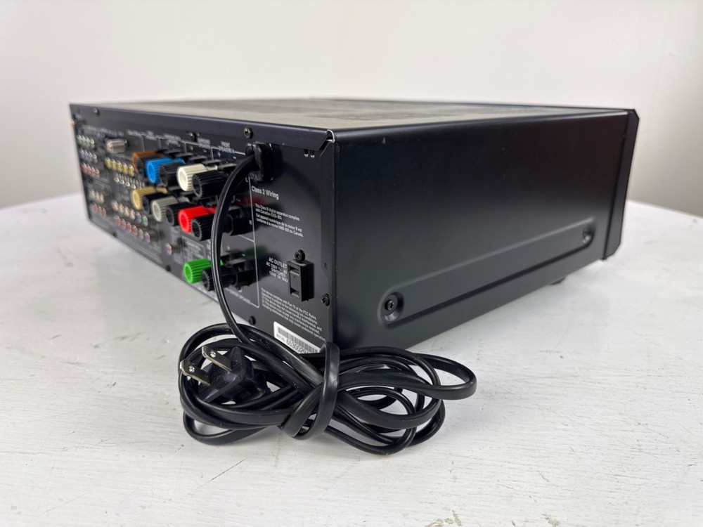 Onyko TX-SR503 AV Receiver with Remote and Power Cable Bundle