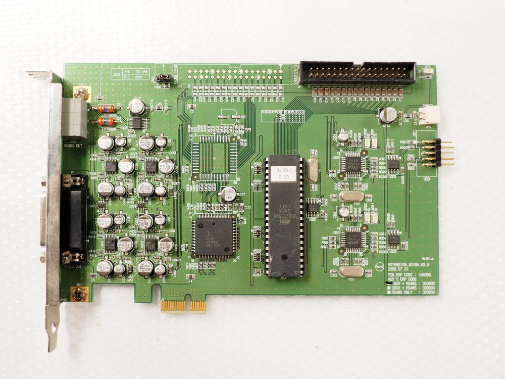 EXTENSION X016A V3.0 104395 PCI-E 16CH Interface Adapter
