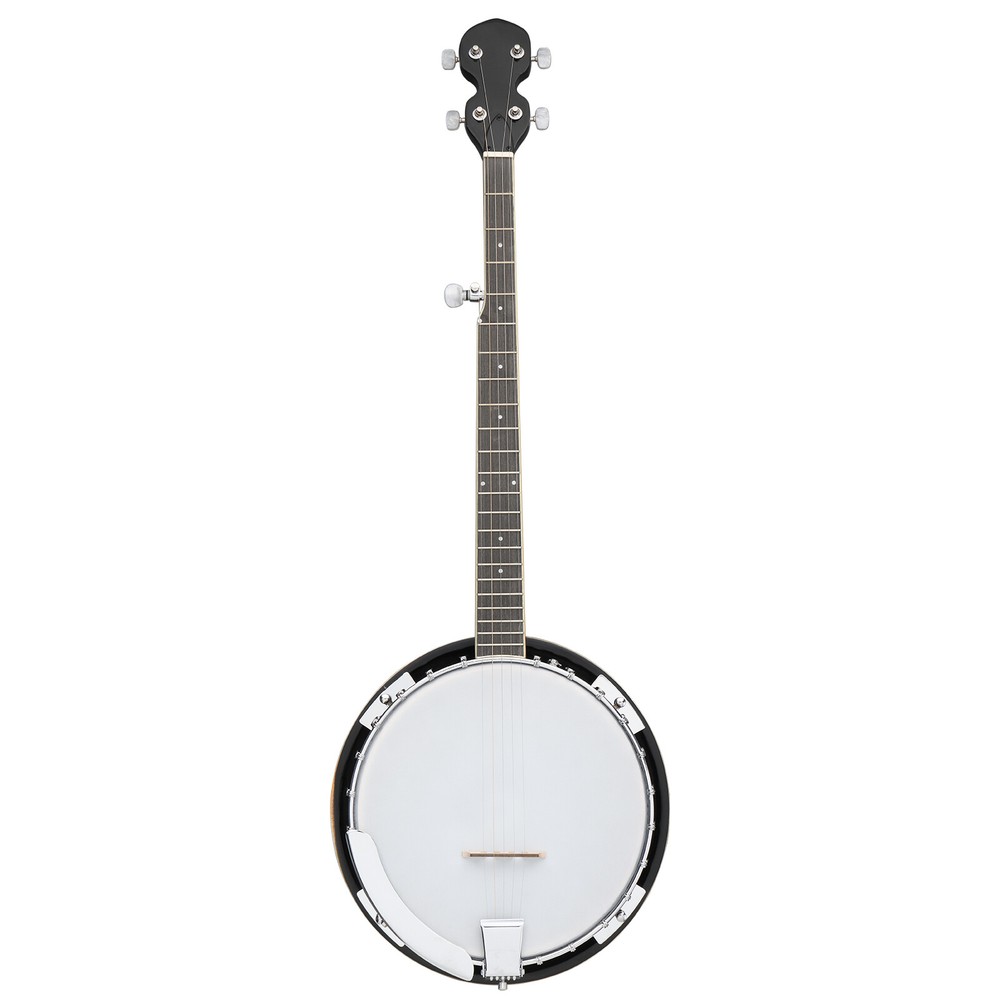 Full Size 5String Right Handed Banjos Set with Closed Solid Sapele Back Standard