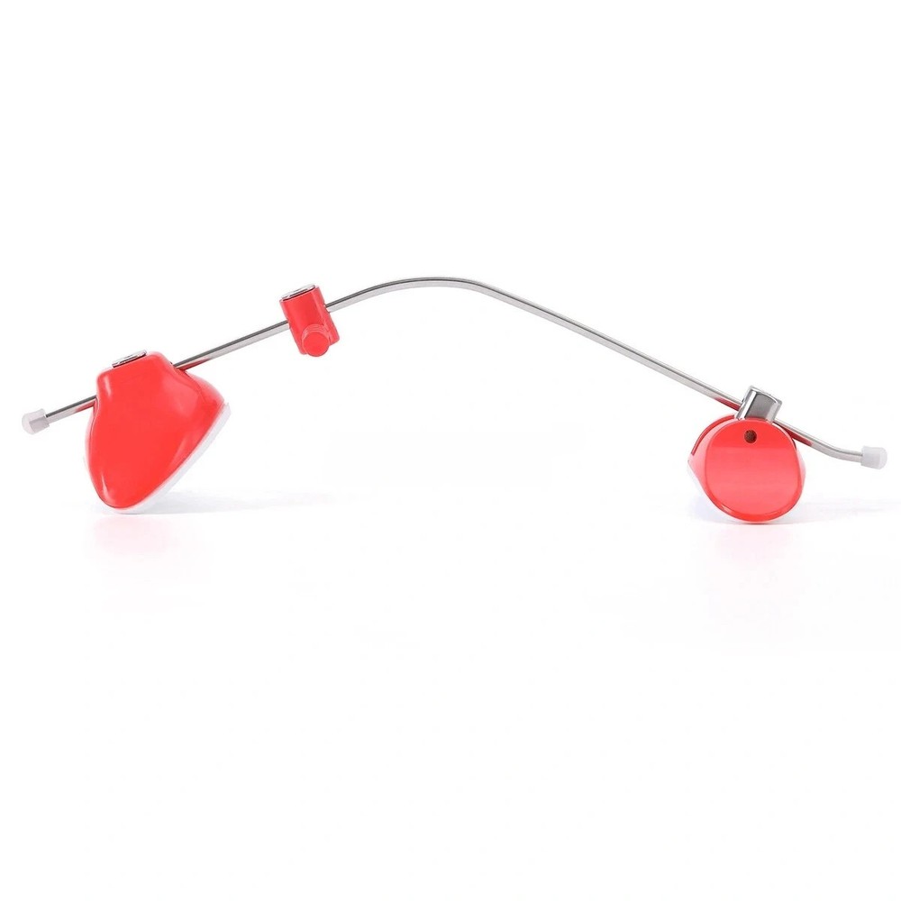 Dental Ortho Adjustable Reverse-Pull Forward Pull Headgear Single Bar Red/Blue