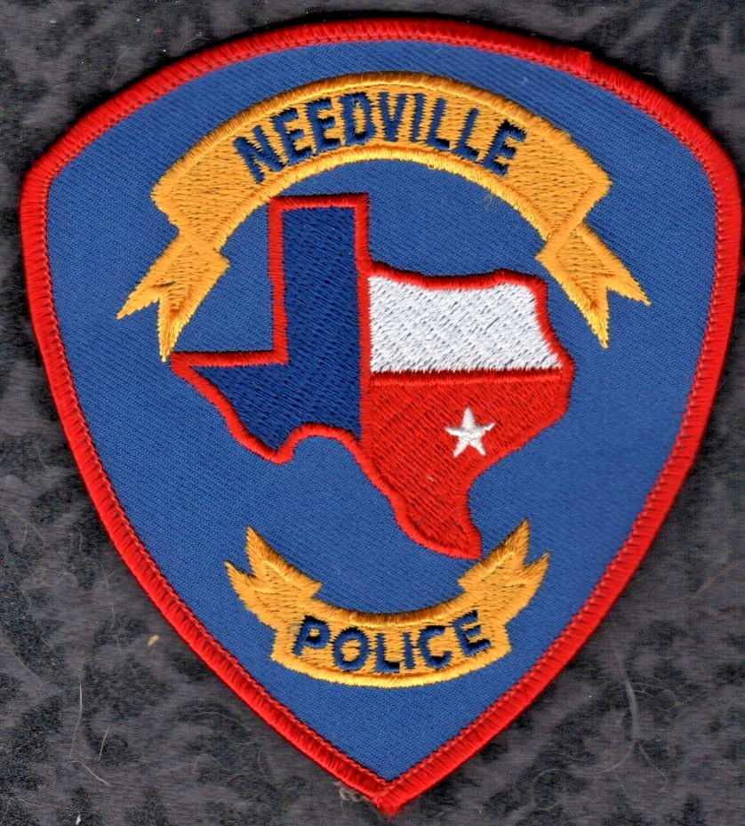 Needville Texas Police Shoulder Patch = Guaranteed Authentic