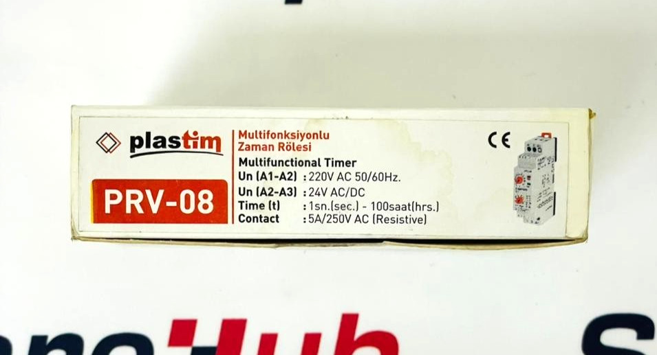 PLASTIM PRV-08 Time Delay Relay