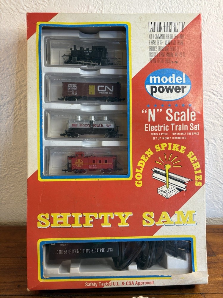Model Power N Scale "Shifty Sam" Train Set #1180 - Preowned