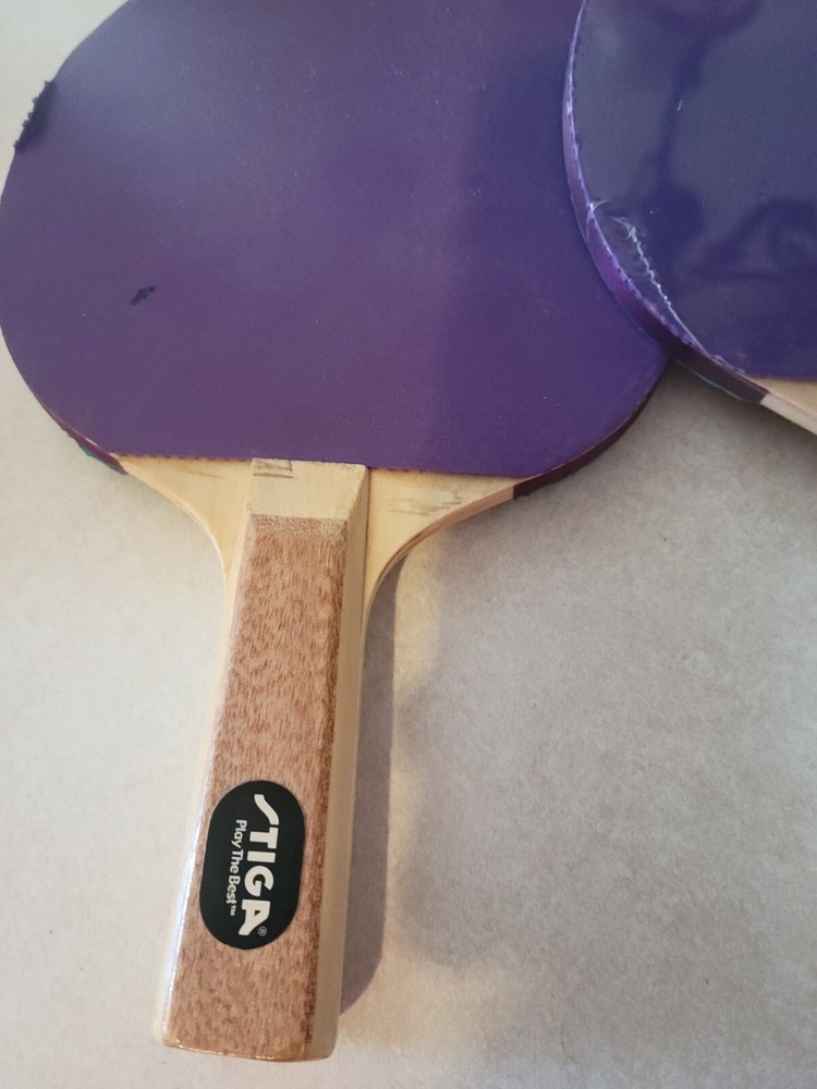 Stiga Paddles And Net For Ping Ping