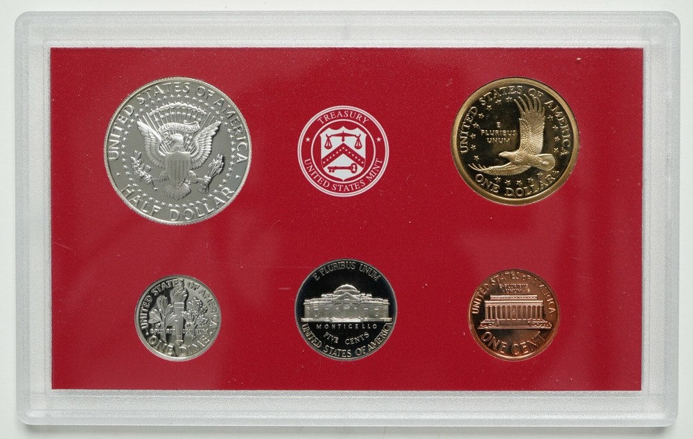 2001 Complete Silver Proof Set W/ Box & COA