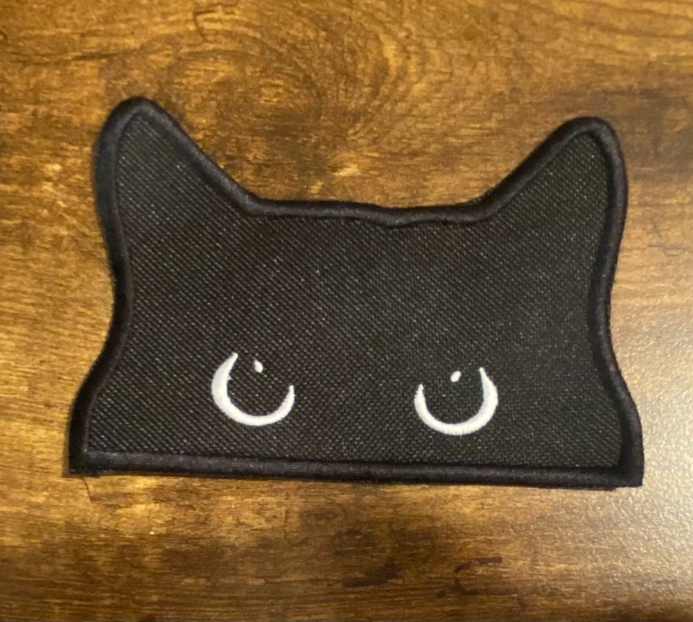 Cat Peeking Multi Sizes 2.25"-8.00 Patch