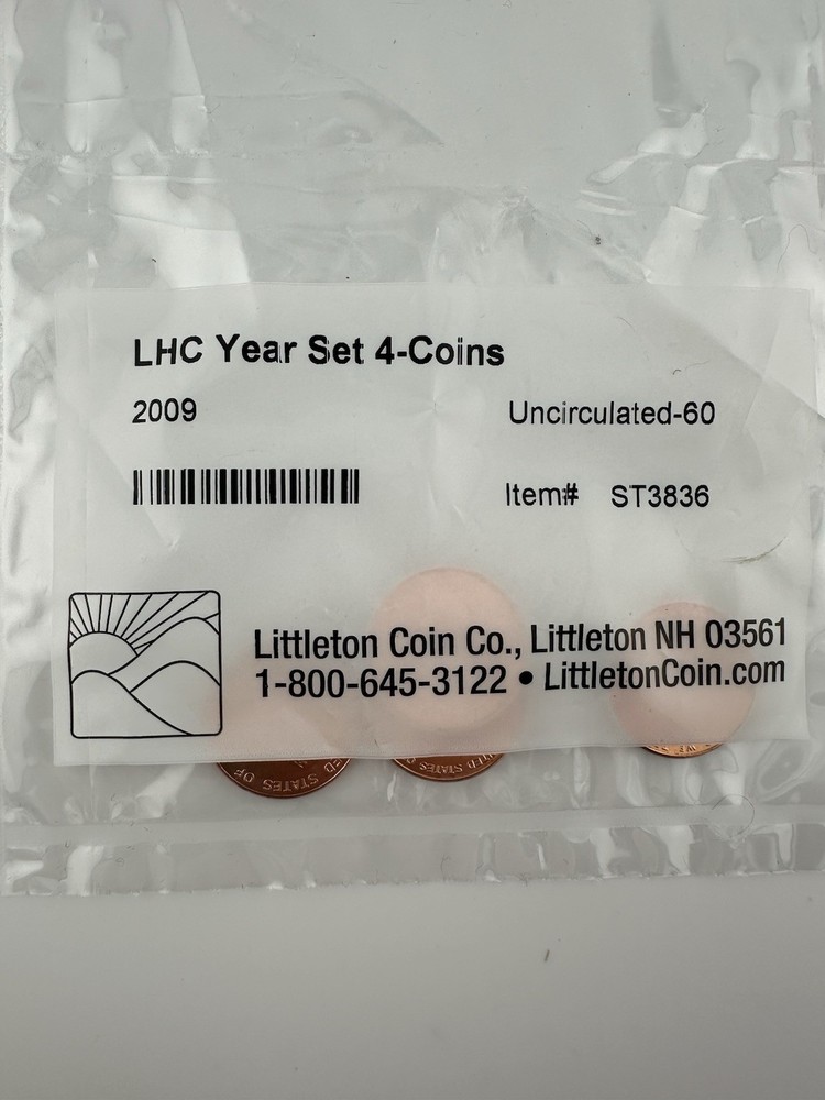 2009 Lincoln Head Cent 4 Coin Set Uncirculated