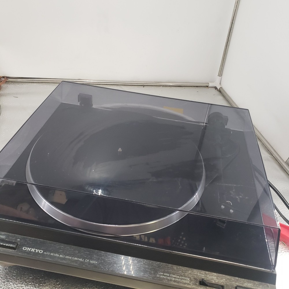 Onkyo CP-1400A Automatic Return Belt Drive Turntable Record Player - Tested