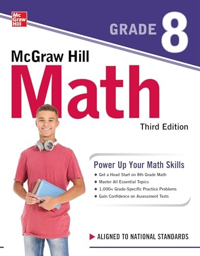 McGraw Hill Math Grade 8, Thir - VERY GOOD