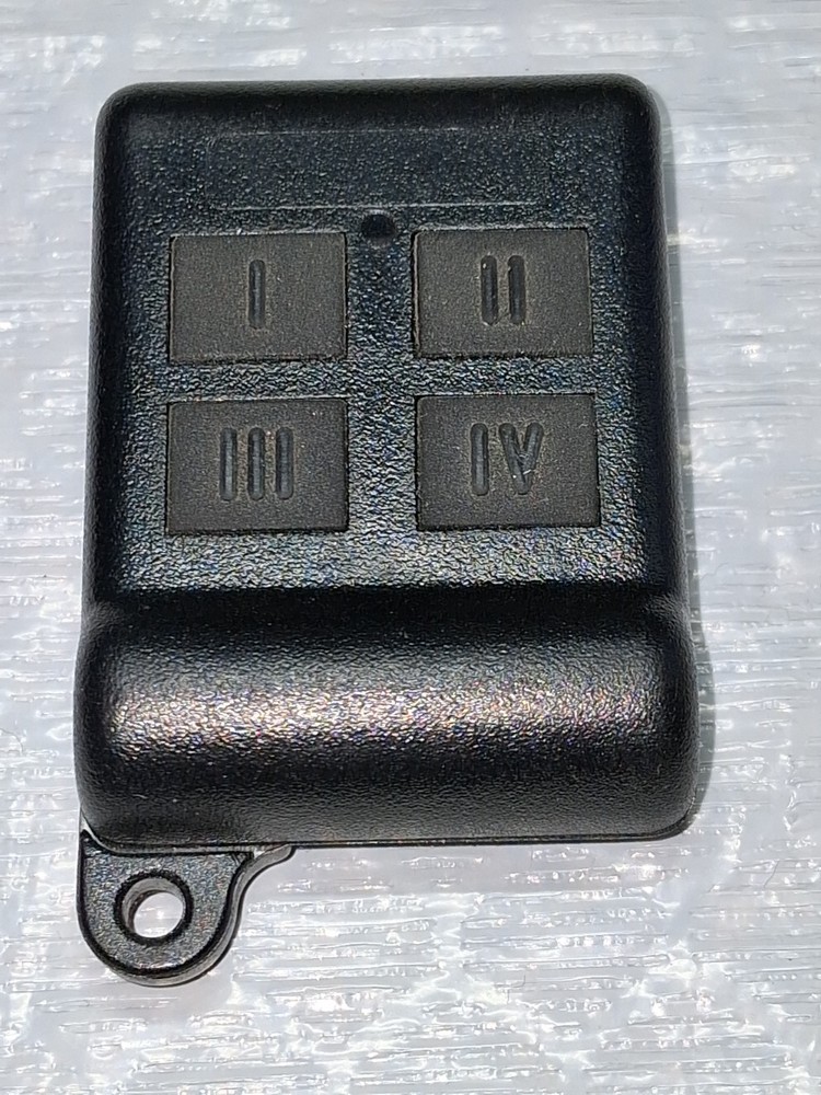 DEI  FOUR BUTTON CAR ALARM REMOTE CONTROL PART # 484