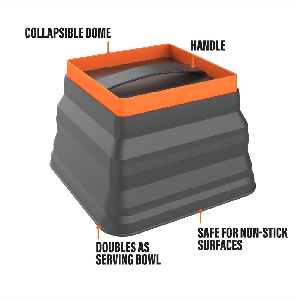 Adventure Ready Collapsible Basting Dome with Handle