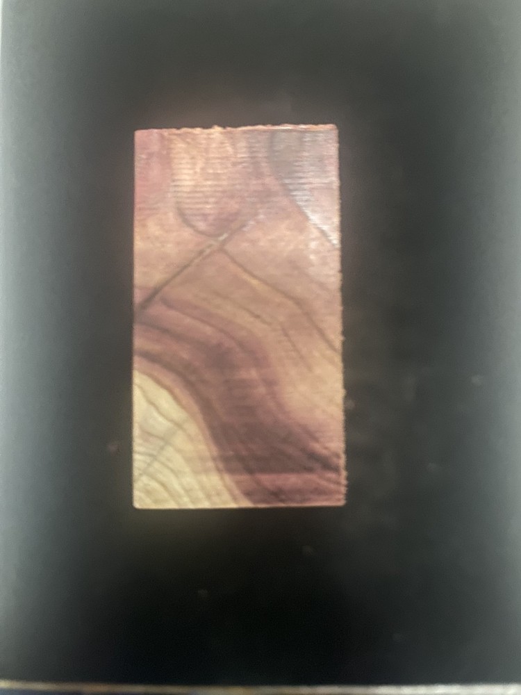 Cedar Knife Handle Block