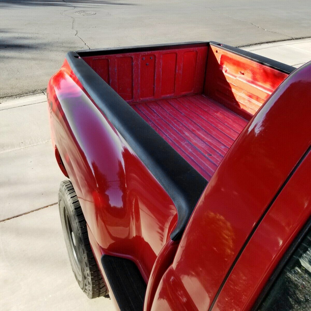 For 1999-2005 Chevrolet Silverado GMC Sierra 1500 Stepside LH RH Bed Rail Caps