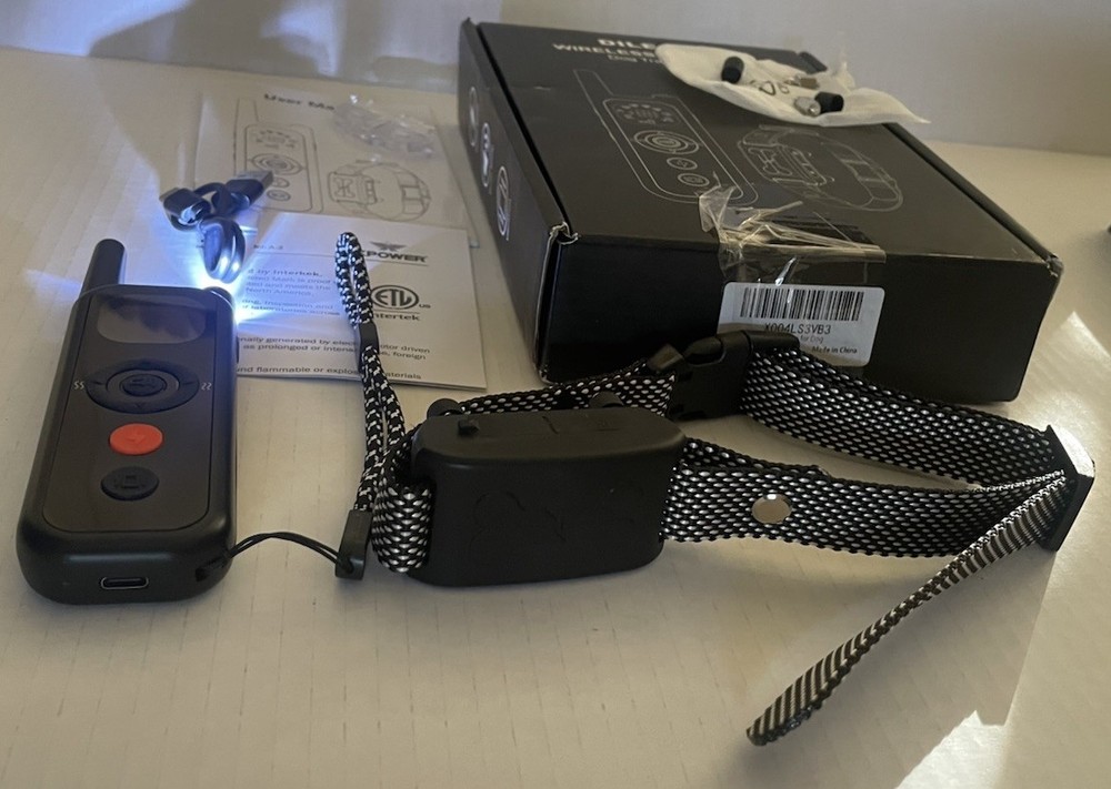 Wireless Dog Fence Training Collar