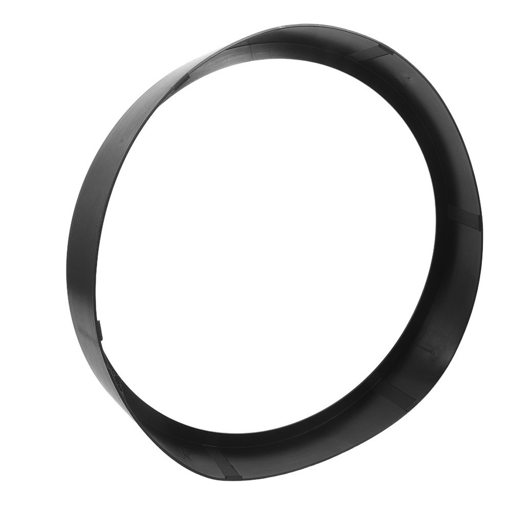 Sleek Clock Border Decorative Wall Trim Frame Lightweight Plastic