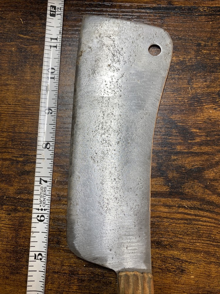 Meat Cleaver-12” long- 7” Blade