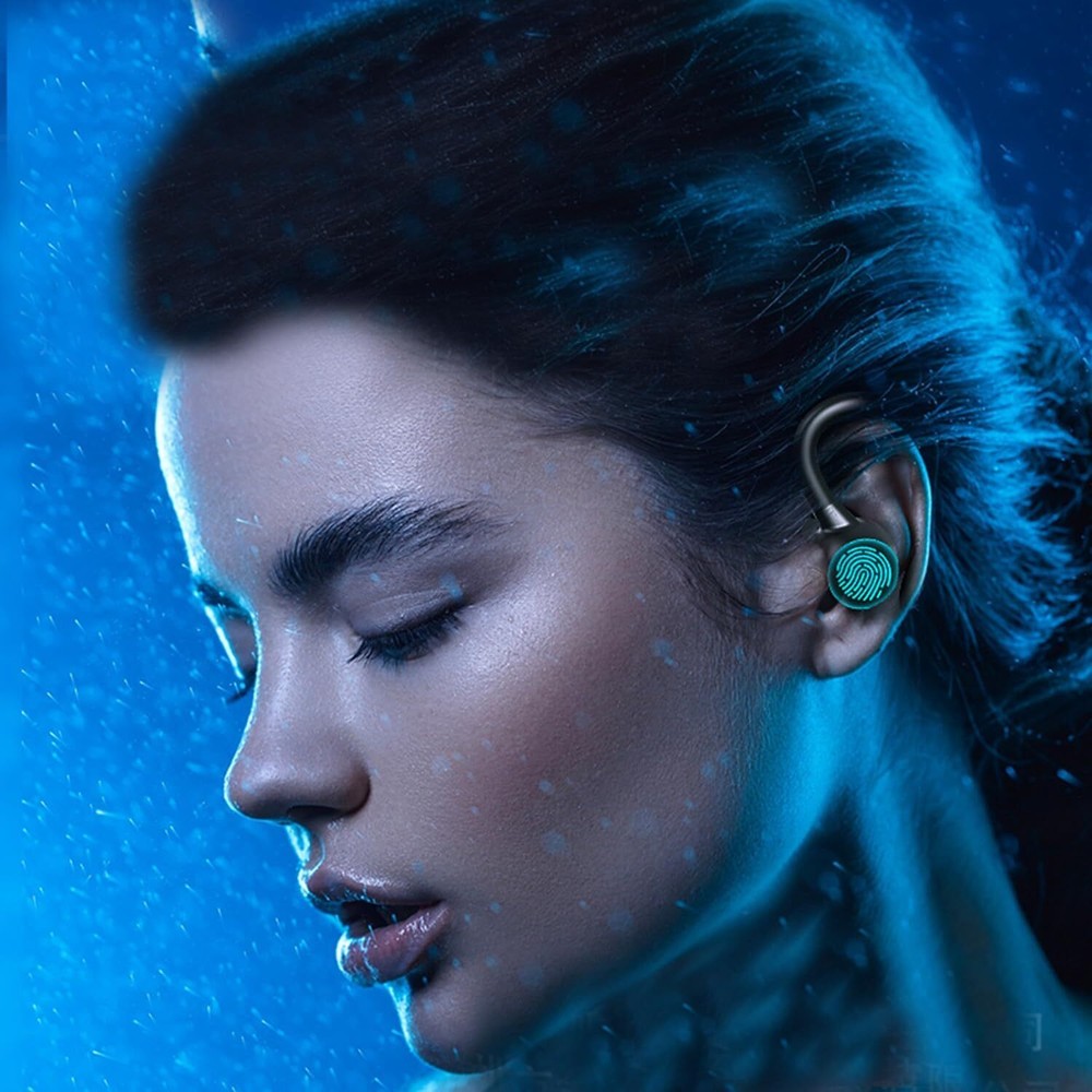 Wireless Bluetooth Headphones Ear Buds Deep Bass with Wirele Charging Case