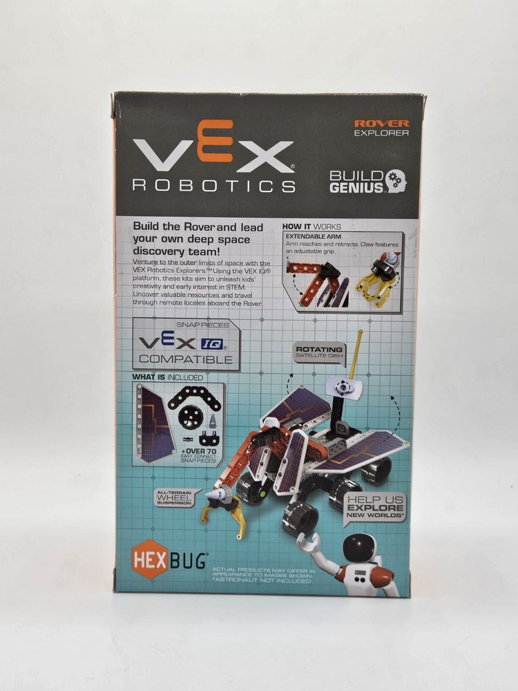 Hexbug Vex Robotics Rover Explorer STEM Starter Construction Ages 6+
