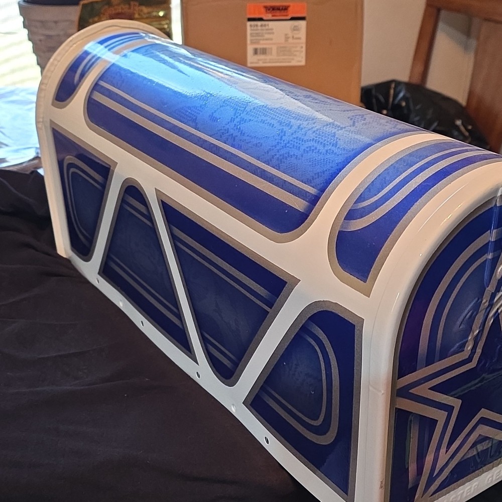 Dallas Cowboys Custom Painted Mailbox