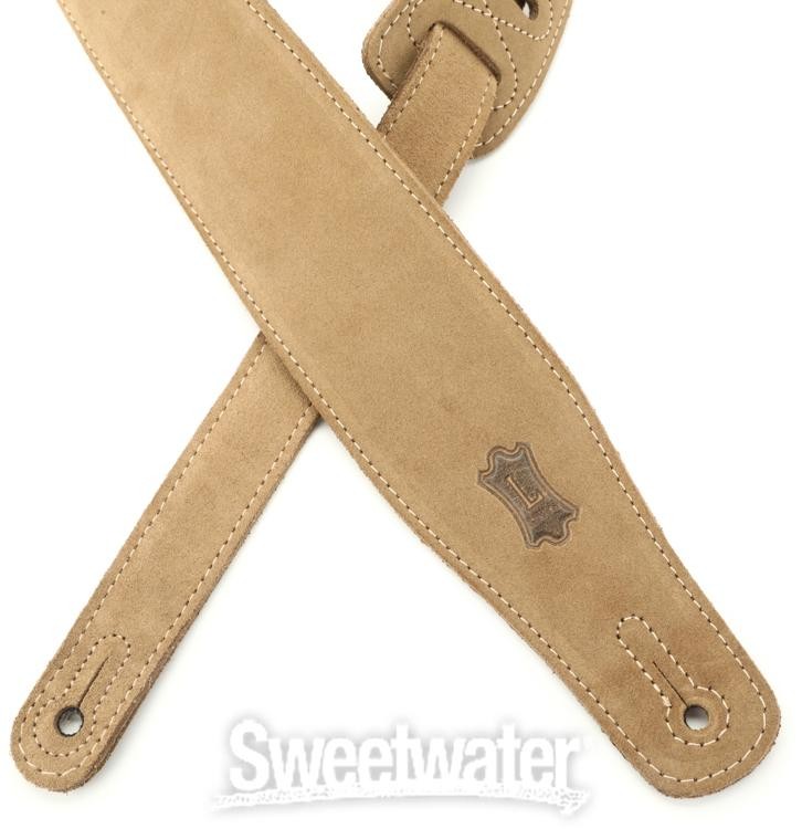 Levy's MS26 Suede Guitar Strap - Sand