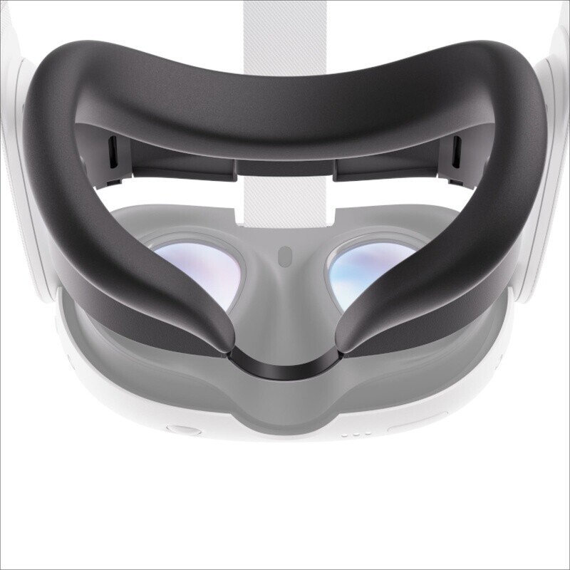 Silicone Facial Interface VR Headset Comfortable Sweatproof Light Blocking Fit