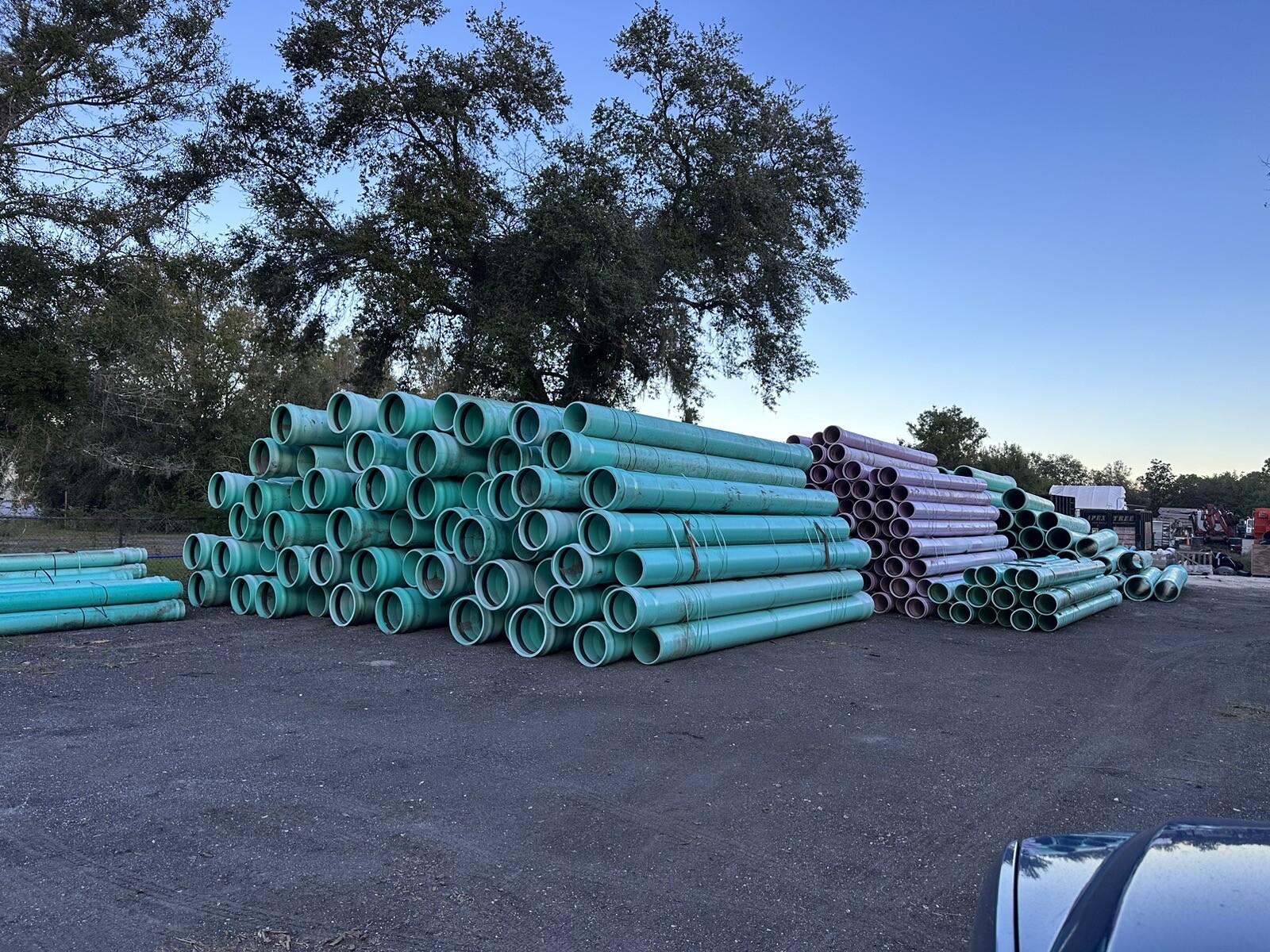 8,10,12,16 and 20" heavy wall c900 PVC plastic Pipe dr18 dr-18 sewer and water