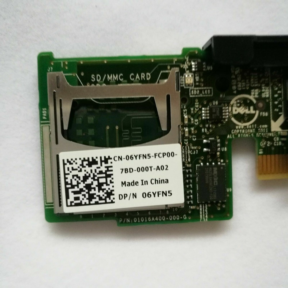 IDSDM SD FLASH READER MODULE DELL POWEREDGE T320 T420 T620 R320 SERVER 6YFN5
