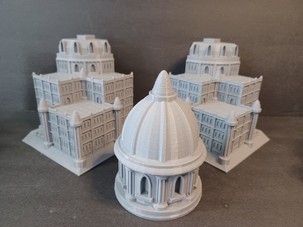Gothic Imperial Senate Building, Tabletop Wargame Terrain Battletech
