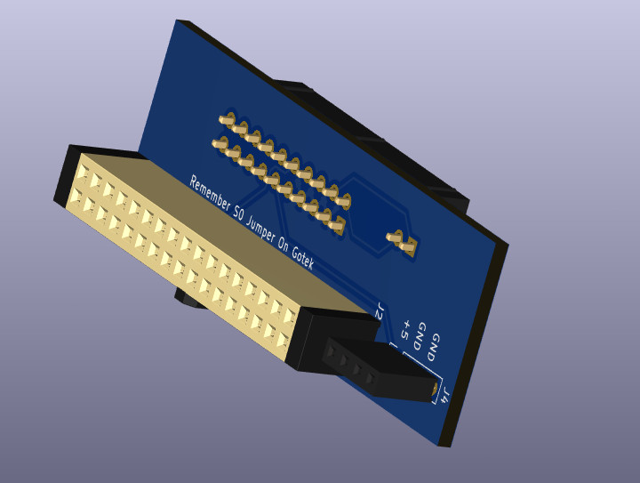 Gotek To Apple ][ Adapter PCB