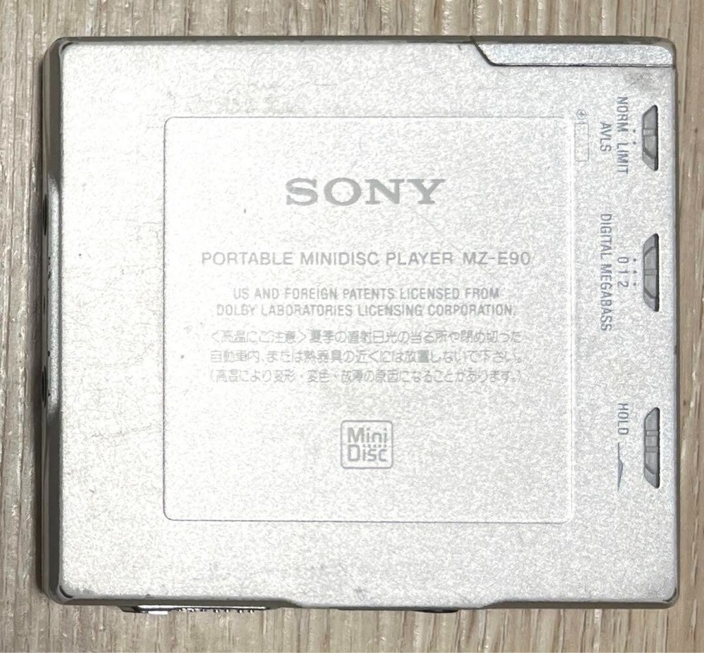 SONY Portable MD player MD Walkman MZ-E90 Used Operation confirmed