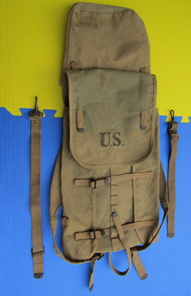 WW I U.S. Army Combat Backpack, Original !