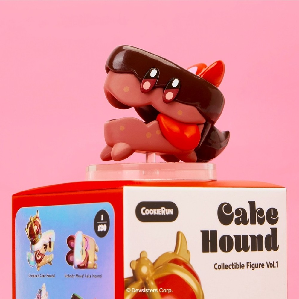 Cookie Run Kingdom Cake Dog Figure 6 types Random 1
