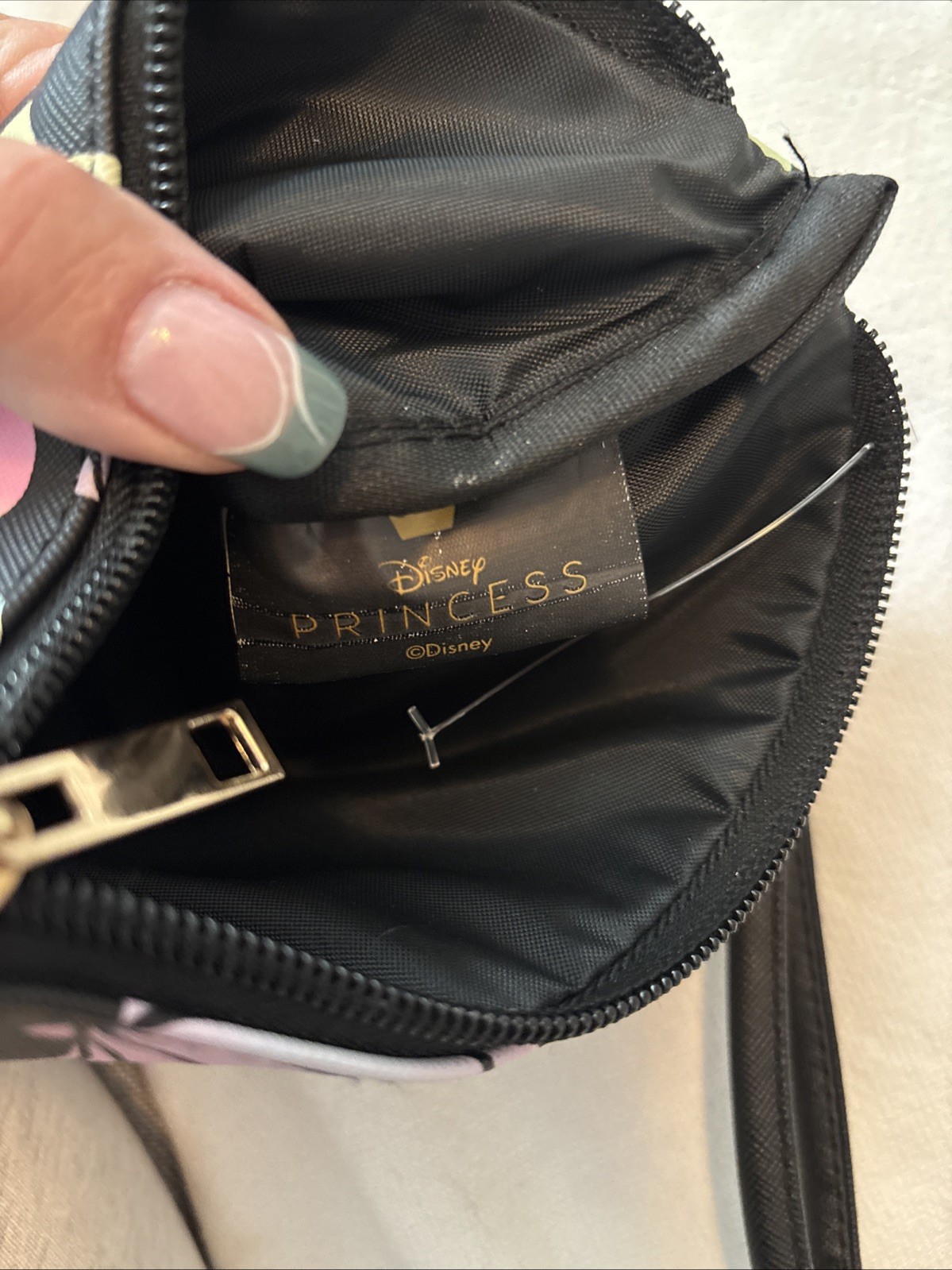 Bioworld Ariel Disney Princess Zip Pouch Wristlet Little Mermaid -large Charm