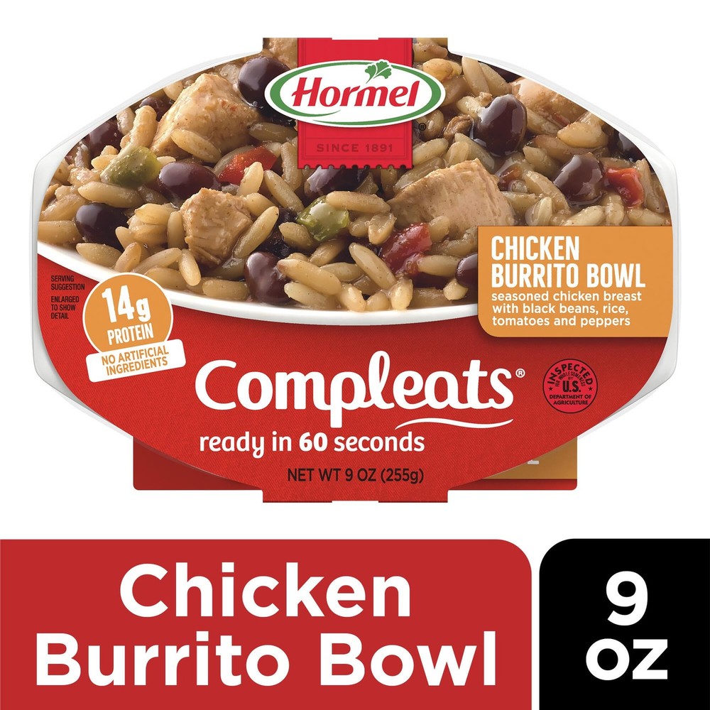 Chicken Burrito Bowl, 9 OZ, 6 Pack