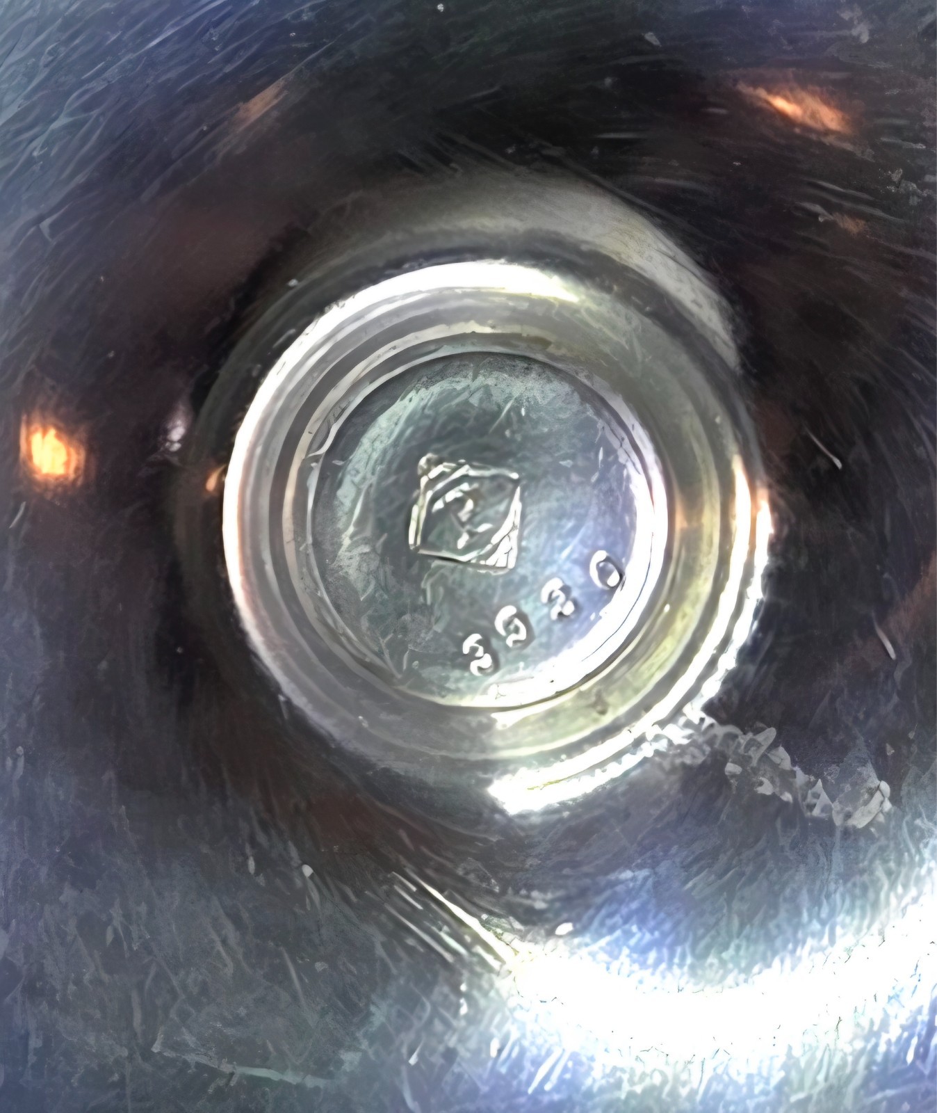 COOKIE or BISCUIT JAR SILVERPLATE HAND PAINTED PAIRPOINT