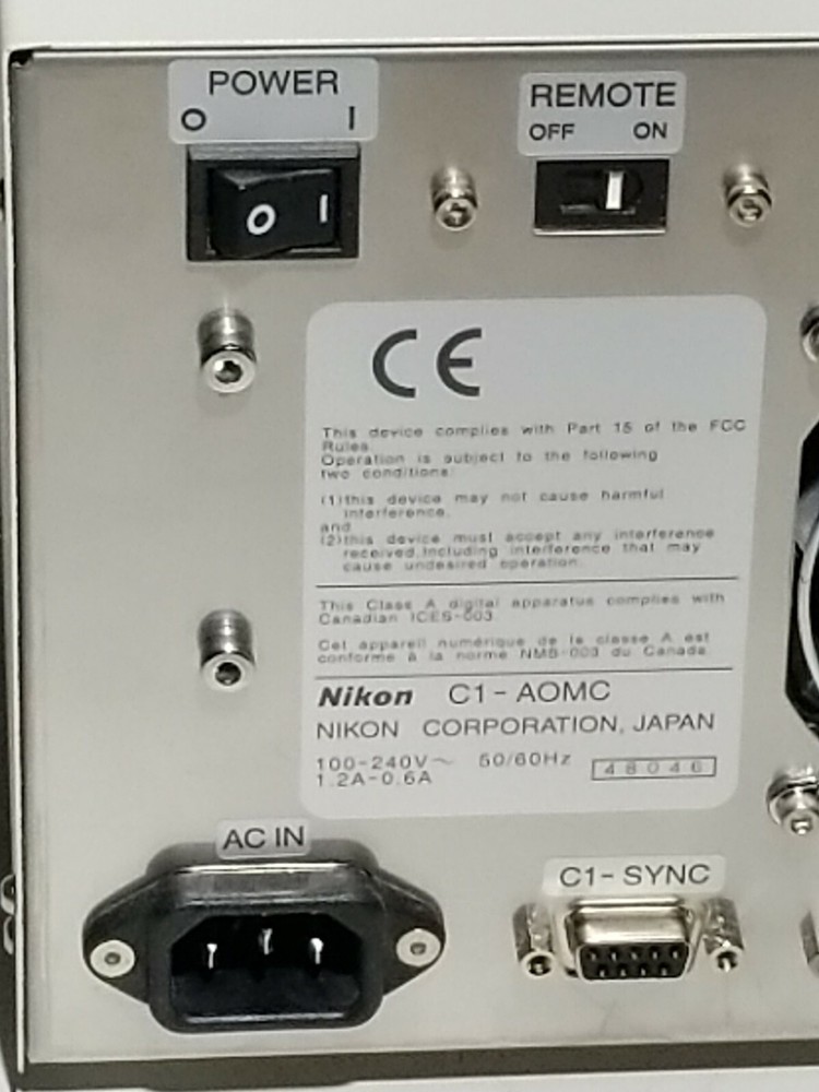 Nikon D-Eclipse C1-AOMC