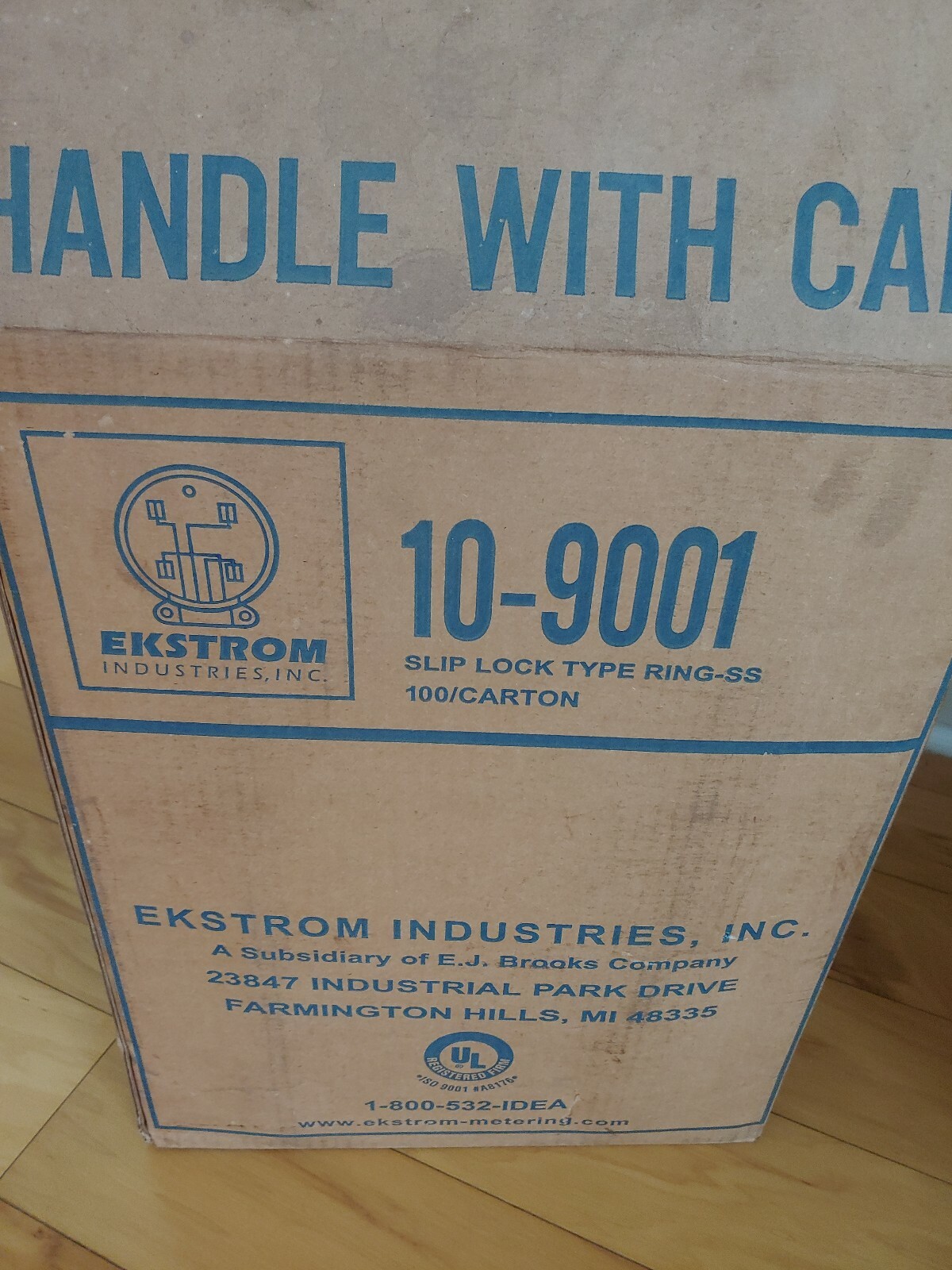 Stainless Steal Slip Lock Type Meter Ring SS.