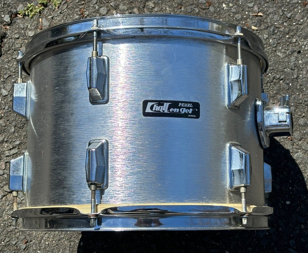 Pearl Challenger 13 tom Drum Metallic Chrome