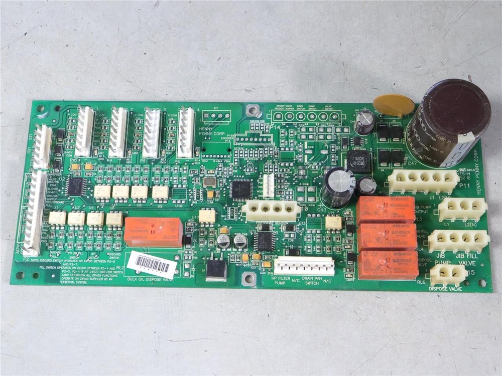 HENNY PENNY 84454 PCB Evolution Elite Assembly Control Circuit Board