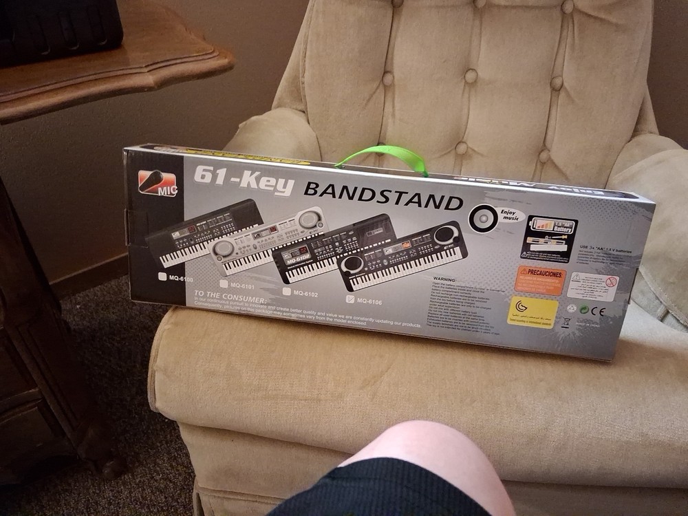 61 Key Electronic Keyboard