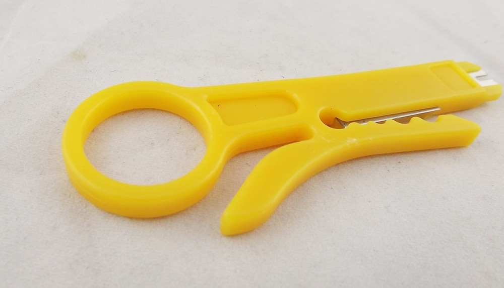 10x Network Connection Wire Punch Down Cutter Stripper UTP Cat5 RJ45 Cable Tools