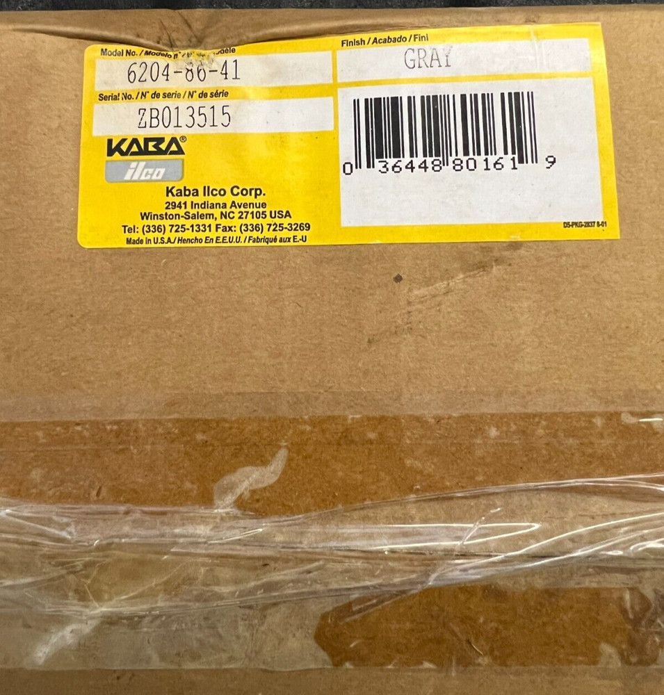 NEW Kaba Simplex 6204 GR Lock (6204-86-41) NIB