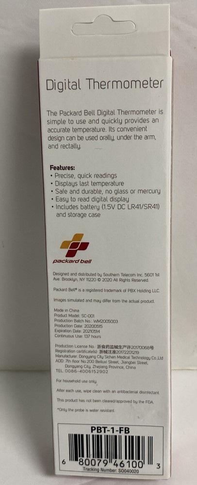 Digital Thermometer  New