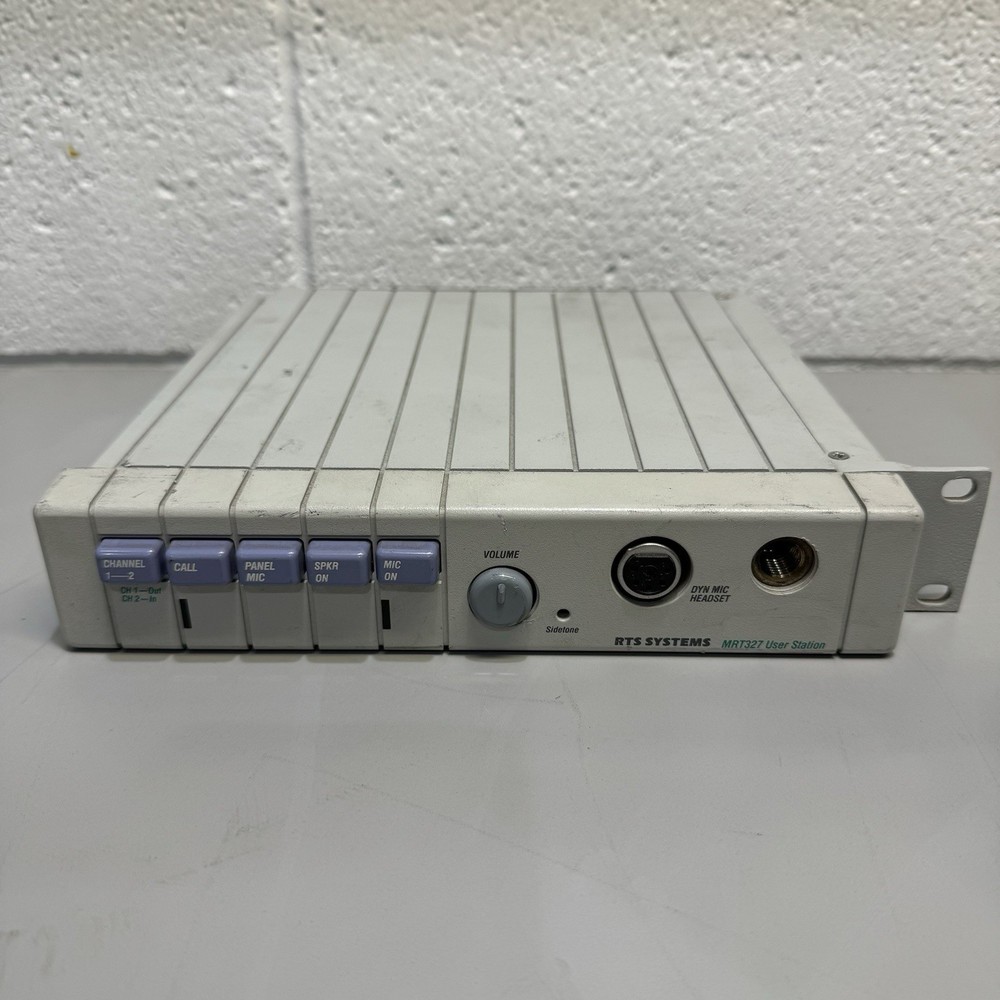 TELEX RTS SYSTEMS MRT327 USER STATION